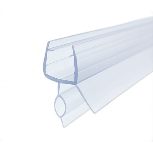 Brusedørstætning 70 cm til 8 mm glas