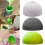 3-Piece Silicone Mini Colander Set with Strong Suction 1