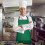 Lot de 2 tabliers de chef ajustables avec poches, verts 4