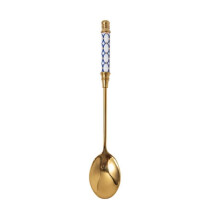 Teelöffel aus Edelstahl mit Keramikgriff