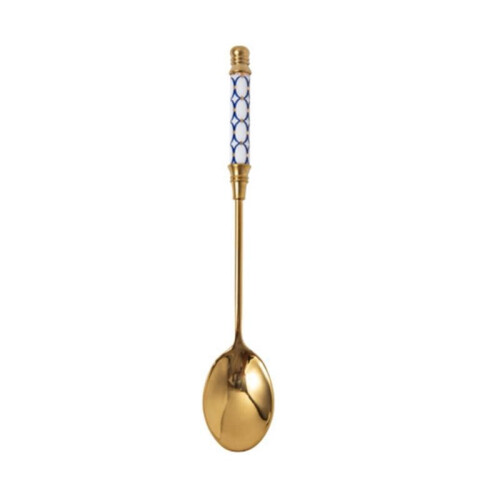 Teelöffel aus Edelstahl mit Keramikgriff