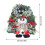 Kerstkrans deurdecoratie (1 stuk) 1