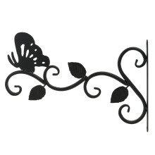 Suporte de parede em ferro para vaso de flores