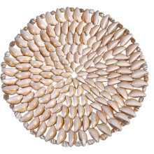 Juego de posavasos con forma de concha marina – Resistente al calor, reutilizable, 20 cm