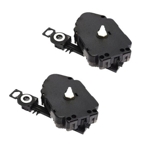 Motor de pêndulo de relógio de quartzo preto com acessórios2