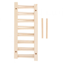 Houten afwasrek met 7 vakken