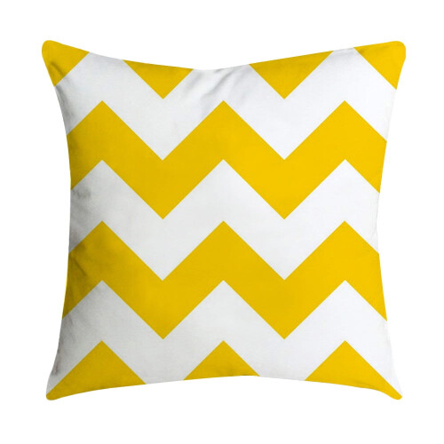 Pineapple Leaf Yellow Sofa Cushion Cover45x45cm