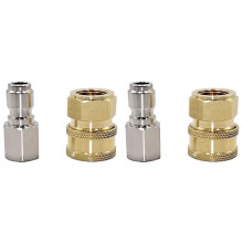Nettoyeur haute pression à raccord rapide en acier inoxydable 3/8" NPT