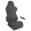 Gaming-Stuhlbezug aus Polyester, ergonomisch, waschbar, dunkelgrau 1