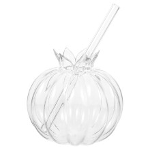 Skleněný hrnek na pití ve tvaru granátového jablka 350 ml