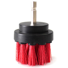 Electric Drill Brush for Grout Cleaning Red A