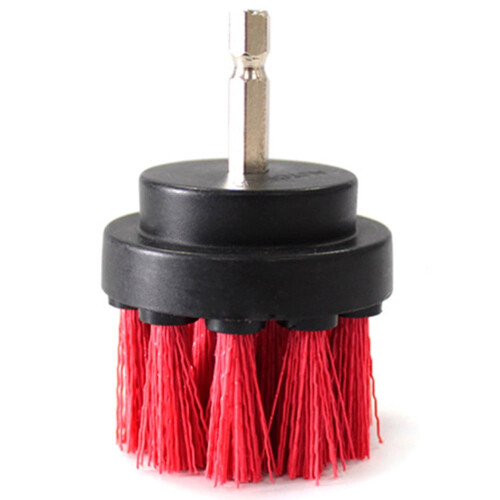 Electric Drill Brush for Grout Cleaning Red A