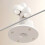 Drehbarer Zahnbürstenhalter für Badezimmer/Schreibtisch, 1 oder 2 Stück 5