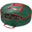 Sac de rangement pour couronne de Noël, 61 cm, fermeture éclair double robuste 1