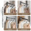 Cintre mural pliable – Acier inoxydable, 4