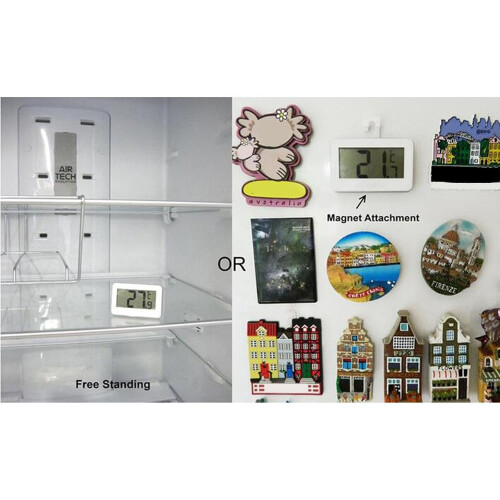 Termómetro digital de ambiente con pantalla LCD 2