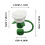 Rose-Shaped Straw Stopper for 10mm Straws 3