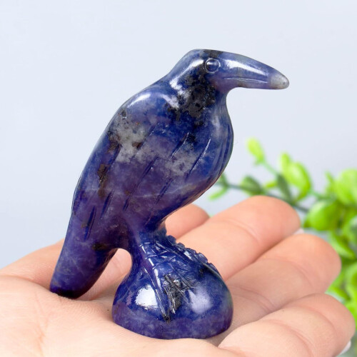 Resin Ravens Statues Home Decors Accent Ravens Figurines-D 2