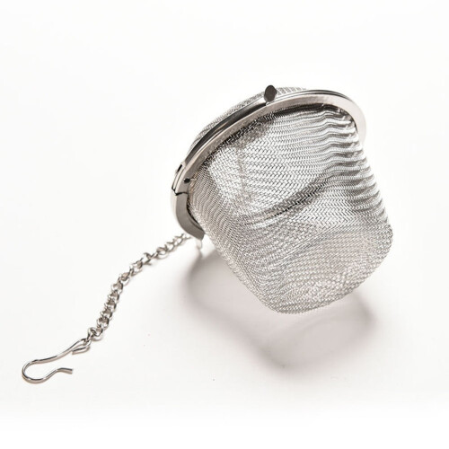 Rustfrit stål teinfuser rund 4,5 cm 1