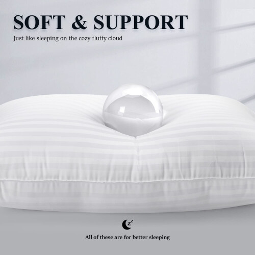 Perne de pat Cozy Dream, pachet de 2, dimensiune Queen 2