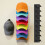 Kunststoff-Baseball-Cap-Halter, Wandmontage, Organizer-doppelt 7
