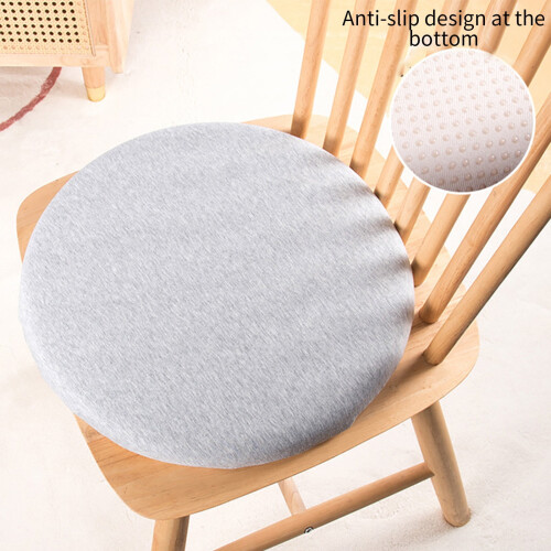 Rund Memory Foam-stolehynde 33 cm med lynlås 1