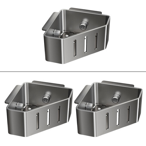 Efficient Sink Side Storage Rack With Strong Adhesive Ideal-1 1