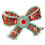 Modische Legierungs-Anstecker-Brosche-Corsage mit sicherem 1