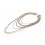 Handgefertigte Layering-Wasserfall-Halskette mit Strass-Ketten, 1