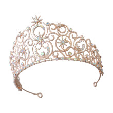 Prinzessinnen-Tiaras, Haarschmuck,-roségoldfarben