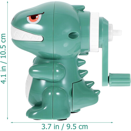 Cartoon Dinosaur Hand Crank Pencil Sharpener Adjustable Thick and Thin Pencils Cute Mini Sharpener 1