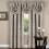 Panneau de rideau Achim Sutton beige 52 x 84 pouces 1