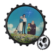 Howl's Moving Castle Bottle Opener with Magnet 1pc