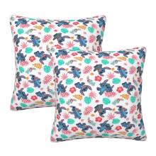 Housses de coussin Stitch, 56 x 56 cm, lot de 2