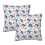 Housses de coussin Stitch, 56 x 56 cm, lot de 2 1