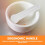 Ceramic Pestle Garlic Grinding Tool White Round Non-Stick Ergonomic Handle Kitchen Spice Preparation 6