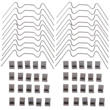 Pinces à vitre de serre en acier inoxydable (100 pièces)