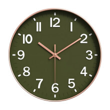 Orologio da parete moderno e silenzioso con numeri 3D, 8 pollici