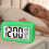Despertador digital com visor de temperatura de 4,5 polegadas 1