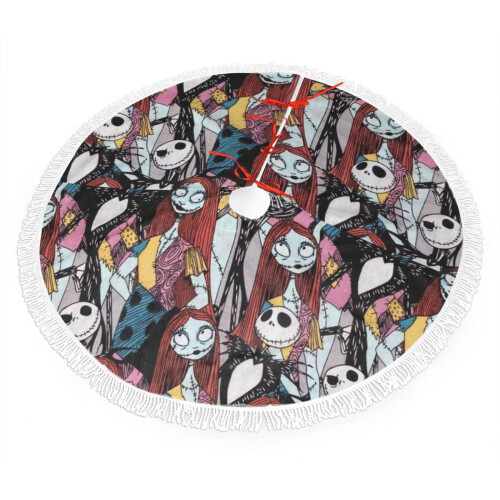Nightmare Before Christmas-granskjol 122 cm