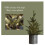 Mini sapin de Noël LED – Décoration de bureau en PVC vert, 5