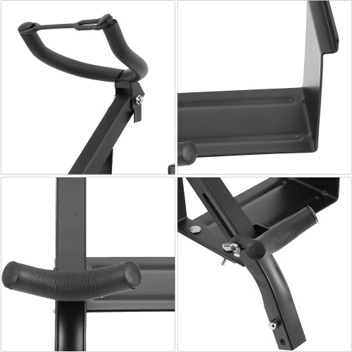 Black Saxophone Hanging Stand Wall Hook Iron Sponge Anti-rust Scratch Protection 2