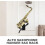 Black Saxophone Hanging Stand Wall Hook Iron Sponge Anti-rust Scratch Protection 6