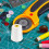 5000-yard hvit polyester symaskintrådspole 3-lags universal 8