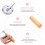 Pizza Tools Cookie Cutter Khaki Alloy and Wood Versatile Tool Create Unique Cookie Shapes 3