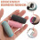 6pcs Foot Pedicure Replacement Roller Heads Hard Coarse Foot Roller Head 4