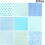 Σετ DIY από βαμβακερό ύφασμα Patchwork για quilting και ράψιμο, 9 τεμάχια 50x50cm 2