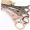 Ciseaux de tailleur en acier inoxydable doré rose, coupe-fil multifonctions 3