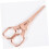 Ciseaux de tailleur en acier inoxydable doré rose, coupe-fil multifonctions 8
