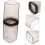 Denture Toothpaste Holder Brush Organizer Portable Toothbrush Travel Cup 2